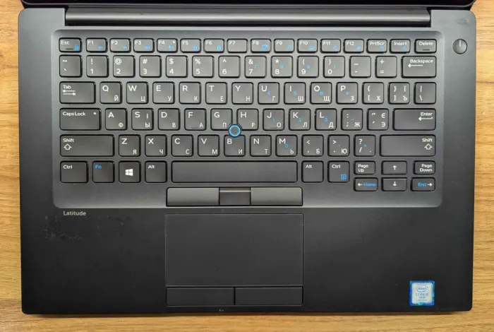 Ультрабук Dell Latitude 7480 / 14" (1920x1080) IPS Touch / Intel Core i5-7300U (2 (4) ядра по 2.6 - 3.5 GHz) / 8 GB DDR4 / 256 GB SSD / Intel HD Graphics 620 / WebCam / HDMI / Windows 10 б/в - зображення 3