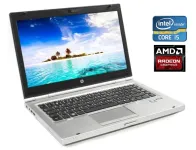 Ноутбук HP EliteBook 8470p / 14" (1600x900) TN / Intel Core i5-3210M (2 (4) ядра по 2.5 - 3.1 GHz) / 8 GB DDR3 / 500 GB HDD / AMD Radeon HD 7570M, 1 GB GDDR5, 64-bit / WebCam / DVD-ROM б/в