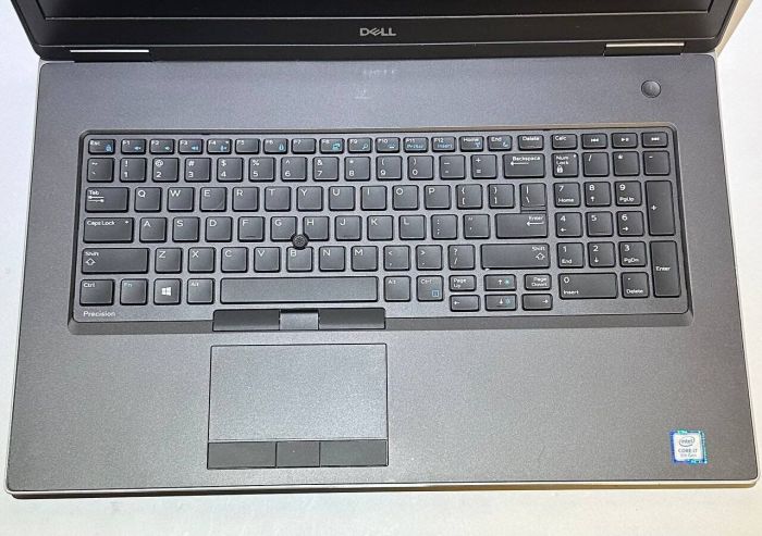 Мобільна робоча станція Dell Precision 7740 / 17,3" (1920x1080) IPS / Intel Core i7-9750H (6 (12) ядер по 2,6 - 4,5 ГГц) / 64 ГБ DDR4 / 1000 ГБ SSD / nVidia Quadro RTX 4000, 8 ГБ GDDR6, 256-біт / HDMI / WebCam б/в - зображення 3