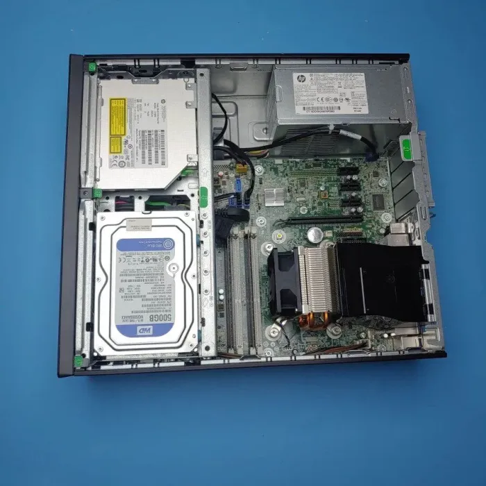 ПК HP ProDesk 600 G1 SFF / Intel Core i5-4570 (4 ядра по 3.2 - 3.6 GHz) / 8 GB DDR3 / 500 GB HDD / Intel HD Graphics 4600 / DVD-RW / Win 10 Pro б/в - зображення 6