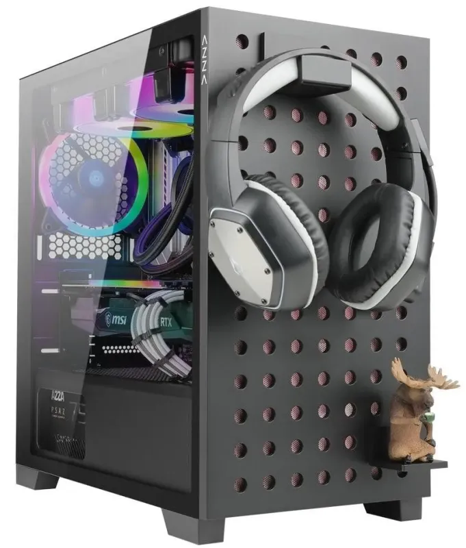 Збірка під замовлення:  ігровий ПК Azza Elise 140 ARGB Tower / Intel Core i3-12100F (4 ядра по 3.3 - 4.3 GHz) / 16 GB DDR4 / 256 GB SSD M.2 + 1000 GB HDD / nVidia GeForce RTX 3050, 8 GB GDDR6, 128-bit / 650W - зображення 2