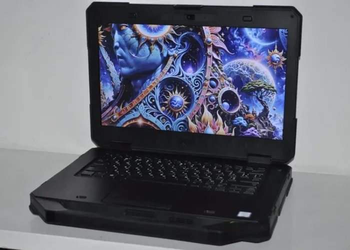 Захищений ноутбук Dell Latitude 5414 Rugged / 14" (1366x768) TN / Intel Core i3-6100U (2 (4) ядра по 2.3 GHz) / 8 GB DDR4 / 256 GB SSD / Intel HD Graphics 520 / WebCam / Windows 11 Pro б/в - зображення 2