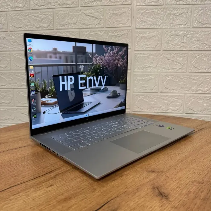 Ігровий ультрабук HP Envy 16-h1023dx / 16" (2560x1600) IPS Touch / Intel Core i9-13900H (14 (20) ядер по 2.6 - 5.4 GHz) / 16 GB DDR5 / 1000 GB SSD NVMe / nVidia GeForce RTX 4060, 8 GB GDDR6, 128-bit / WebCam б/в - зображення 4