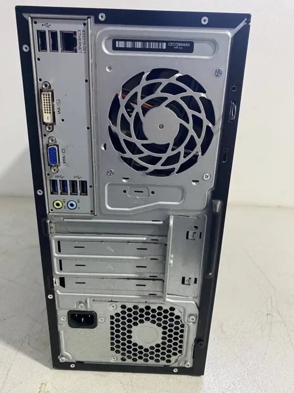 Комп'ютер HP 280 G2 Tower / Intel Core i3-6100 (2 (4) ядра по 3,7 ГГц) / 8 ГБ DDR4 / 128 ГБ SSD / Intel HD Graphics 530 / DVD-ROM б/в - зображення 4