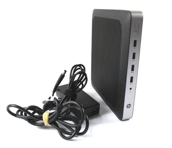 Неттоп HP t630 Thin Client USFF / AMD G-Series GX-420GI (4 ядра по 2.0 - 2.2 GHz) / 8 GB DDR4 / 256 GB SSD / AMD Radeon R7E / USB 3.0 / DisplayPort б/в - зображення 4