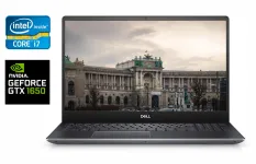 Ігровий ультрабук Б-клас Dell Vostro 7590 / 15.6" (1920x1080) IPS / Intel Core i7-9750H (6 (12) ядер по 2.6 - 4.5 GHz) / 16 GB DDR4 / 512 GB SSD / nVidia GeForce GTX 1650, 4 GB GDDR6, 128-bit / WebCam / HDMI б/в