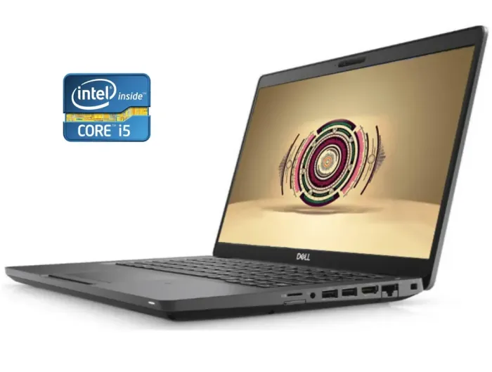 Ультрабук Dell Latitude 5400 / 14" (1920x1080) IPS / Intel Core i5-8265U (4 (8) ядра по 1.6 - 3.9 GHz) / 16 GB DDR4 / 256 GB SSD / Intel UHD Graphics / WebCam б/в - зображення 1