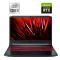 Ігровий ноутбук Б-класу Acer Nitro 5 AN515-55-53E5 / 15.6" (1920x1080) IPS / Intel Core i5-10300H (4 (8) ядра по 2,5 - 4,5 ГГц) / 16 ГБ DDR4 / 512 ГБ SSD / nVidia GeForce RTX 3050, 4 ГБ GDDR6, 128-bit / WebCam / Win 10 Home б/в