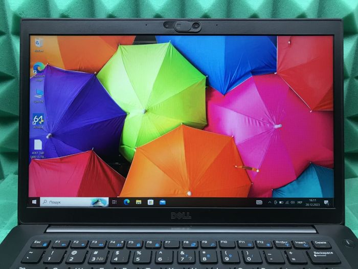 Ноутбук Б-клас Dell Latitude 7480 / 14" (1920x1080) IPS / Intel Core i5-7300U (2 (4) ядра по 2.6 - 3.5 GHz) / 8 GB DDR4 / 256 GB SSD M.2 / Intel HD Graphics 620 / WebCam / HDMI б/в - зображення 4