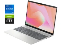Ігровий ультрабук HP Pavilion Plus 16t-ab000-a3hv9 / 16" (2560x1600) IPS / Intel Core i7-13700H (14 (20) ядер по 2.4 - 5.0 GHz) / 16 GB DDR4 / 1000 GB SSD / nVidia GeForce RTX 3050, 6 GB GDDR6, 96-bit / WebCam / Win 11 Home б/в