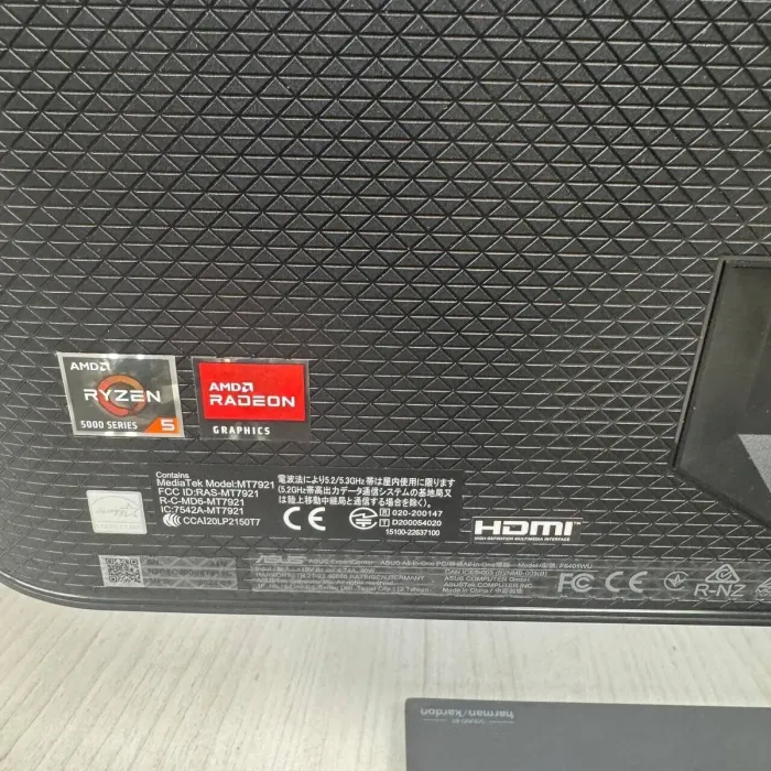 Моноблок Asus Zen AiO F5401WUA / 23,8" (1920x1080) IPS / AMD Ryzen 5 5500U (6 (12) ядер по 2,1 - 4,0 ГГц) / 16 ГБ DDR4 / 512 ГБ SSD / AMD Radeon RX Vega 7 / WebCam б/в - зображення 8