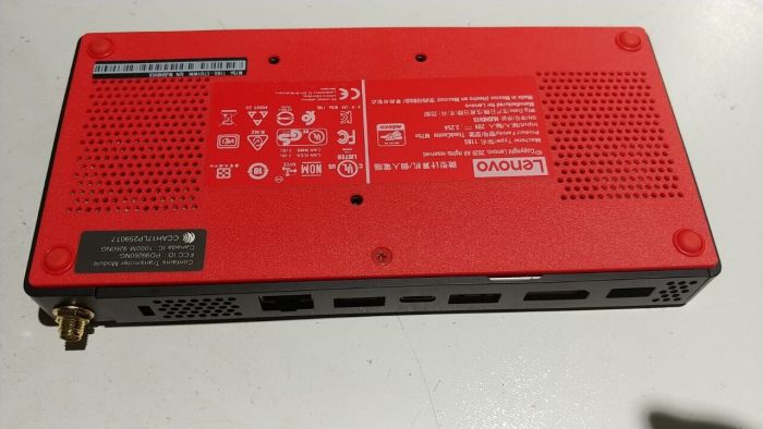 Неттоп Lenovo ThinkCentre M75n USFF / AMD Ryzen 5 3500U (4 (8) ядра по 2.1 - 3.7 GHz) / 8 GB DDR4 / 256 GB SSD / AMD Radeon Vega 8 Graphics / DisplayPort / Wi-Fi + Блок живлення б/в - зображення 6