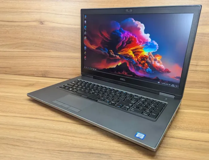 Мобільна робоча станція Dell Precision 7740 / 17.3" (1920x1080) IPS / Intel Xeon E-2276M (6 (12) ядер по 2.8 - 4.7 GHz) / 32 GB DDR4 / 1000 GB SSD / nVidia Quadro RTX 4000, 8 GB GDDR6, 256-bit / HDMI / WebCam / Windows 10 б/в - зображення 3