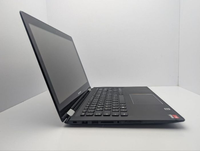 Ноутбук-трансформер Б-клас Lenovo Yoga 500-14ACL / 14" (1366x768) TN Touch / AMD A4-7210 (4 ядра по 1.8 - 2.2 GHz) / 4 GB DDR3 / 120 GB SSD / AMD Radeon R3 Graphics / WebCam / АКБ не тримає б/в - зображення 8
