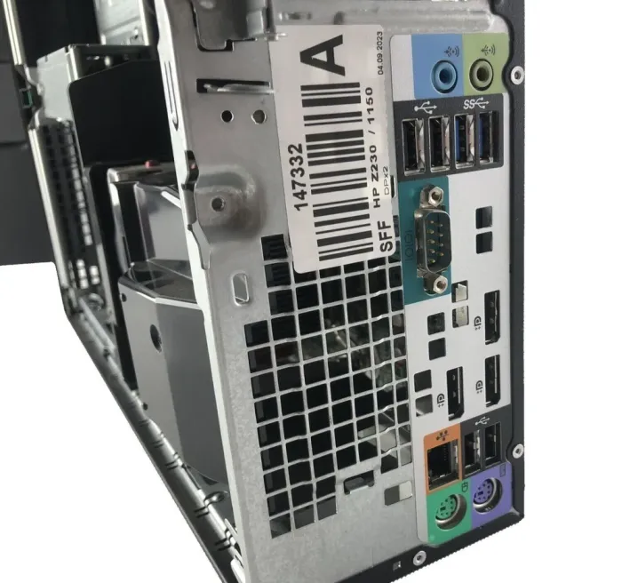 Комп'ютер HP WorkStation Z230 SFF / Intel Core i5-4440S (4 ядра по 2.8 - 3.3 GHz) / 16 GB DDR3 / 240 GB SSD / Intel HD Graphics 4400 / Displayport б/в - зображення 6