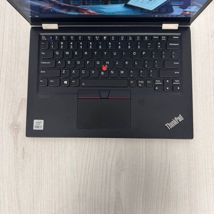 Ультрабук-трансформер Б-клас Lenovo ThinkPad X13 Yoga Gen 1 / 13.3" (1920x1080) IPS Touch / Intel Core i7-10510U (4 (8) ядра по 1.8 - 4.9 GHz) / 16 GB DDR3 / 512 GB SSD NVMe / Intel UHD Graphics / WebCam б/в - зображення 9