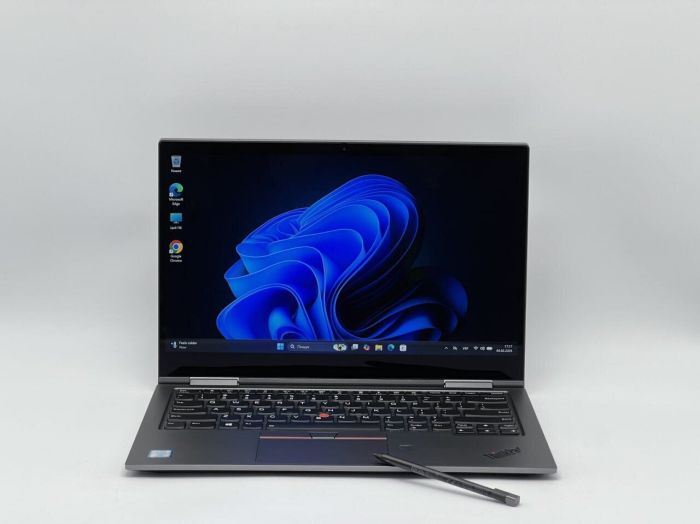 Ноутбук-трансформер Lenovo ThinkPad X1 Yoga (4th gen) / 14" (2560x1440) IPS Touch / Intel Core i7-8665U (4 (8) ядра по 1.9 - 4.8 GHz) / 16 GB DDR3 / 240 GB SSD / Intel UHD Graphics / WebCam б/в - зображення 2