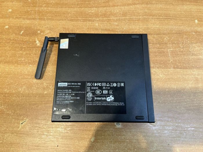 Неттоп Lenovo ThinkCentre M70q Gen 5 USFF / Intel Core i5-13400T (10 (16) ядер по 1.3 - 4.4 GHz) / 16 GB DDR4 / 512 GB SSD M.2 / Intel UHD Graphics 730 / USB 3.2 б/в - зображення 5