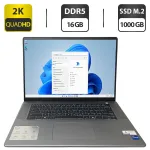 Ноутбук Dell Inspiron 16 Plus 7640 / 16" (2560x1600) IPS / Intel Core i7-13620H (10 (16) ядер по 3.6 - 4.9 GHz) / 16 GB DDR5 / 1000 GB SSD M.2 / Intel UHD Graphics / WebCam б/в