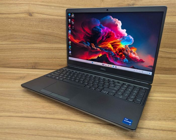 Мобільна робоча станція Dell Precision 7560 / 15,6" (1920x1080) IPS / Intel Core i7-11850H (8 (16) ядер по 2,5 - 4,8 ГГц) / 32 ГБ DDR4 / 1000 ГБ SSD / nVidia RTX A5000, 16 ГБ GDDR6, 256-біт / WebCam / Windows 11 б/в - изображение 5