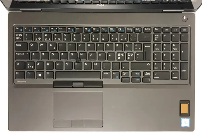 Мобільна робоча станція Dell Precision 7540 / 15.6" (1920x1080) IPS Touch / Intel Core i7-9850H (6 (12) ядер по 2.6 - 4.6 GHz) / 32 GB DDR4 / 512 GB SSD NVMe / nVidia Quadro T2000, 4 GB GDDR5, 128-bit / WebCam / Win 10 Pro б/в - зображення 8