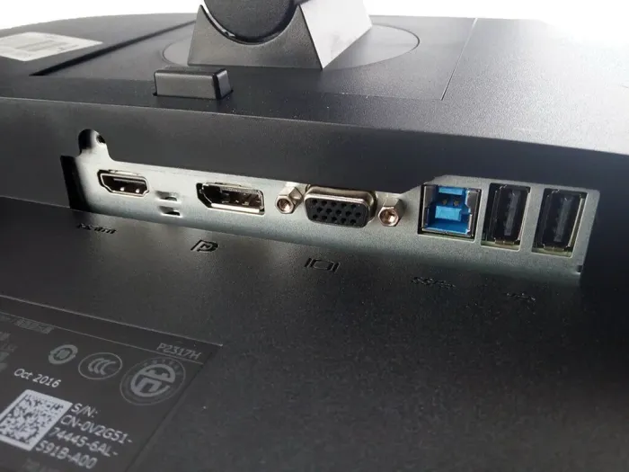 Монітор Dell Professional P2317H/23" (1920x1080) IPS/VGA, HDMI, DP, USB-Hub/VESA 100x100 + Кабель живлення б/в - зображення 4