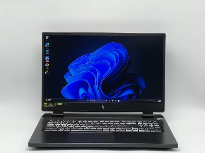 Ігровий ноутбук Acer Nitro 17 AN17-51-70CB / 17,3" (2560x1440) IPS / Intel Core i7-13700H (14 (20) ядер по 3,7 - 5,0 ГГц) / 32 ГБ DDR5 / 960 ГБ SSD / nVidia GeForce RTX 4060, 8 ГБ GDDR6, 128-біт / Веб-камера б/в - зображення 2