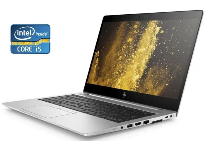 Ультрабук HP EliteBook 840 G6 / 14" (1920x1080) IPS / Intel Core i5-8265U (4 (8) ядра по 1.6 - 3.9 GHz) / 8 GB DDR4 / 256 GB SSD / Intel UHD Graphics 620 / WebCam / Win 11 б/в - зображення 1