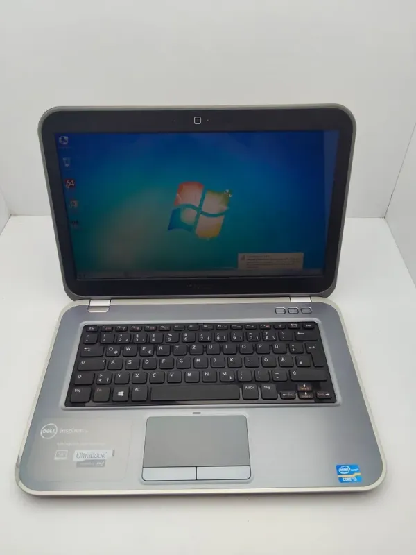 Ноутбук Dell UltraBook 14 / 14" (1366x768) TN / Intel Core i3-3217U (2 (4) ядра по 1.8 GHz) / 6 GB DDR3 / 32 GB SSD + 500 GB HDD / Intel HD Graphics 4000 / WebCam б/в - зображення 7