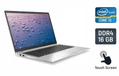 Ультрабук HP EliteBook 840 G7 / 14" (1920x1080) IPS Touch / Intel Core i5-10310U (4 (8) ядра по 1.7 - 4.4 GHz) / 16 GB DDR4 / 256 GB SSD / Intel UHD Graphics / WebCam / TouchID / Windows 10 б/в