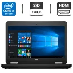 Ноутбук Б-класс Dell Latitude E5540 / 15.6" TN / Intel Core i5-4310U (2(4) ядра по 2-3 GHz) / 8GB DDR3 / 120GB SSD / HD Graphics 4400 / WebCam / DVD-ROM / VGA б/в