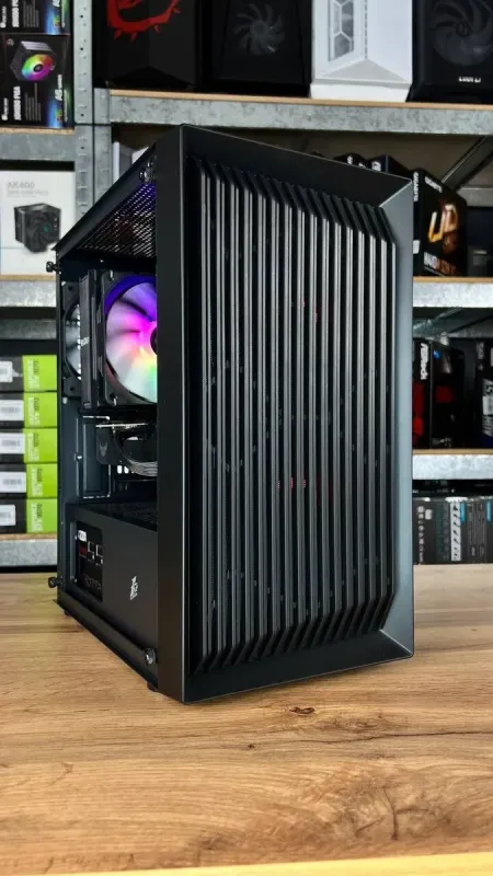 Ігровий ПК 1stPlayer BS-2-3F1-BK Tower NEW / Intel Core i3-12100F NEW (4 (8) ядер 3,3 - 4,3 ГГц) / 16 ГБ DDR4 NEW / 480 ГБ SSD NEW / nVidia GeForce GTX 1660 Ti, 6 ГБ GDDR6, 192-біт / 550 Вт NEW / HDMI б/в - зображення 3
