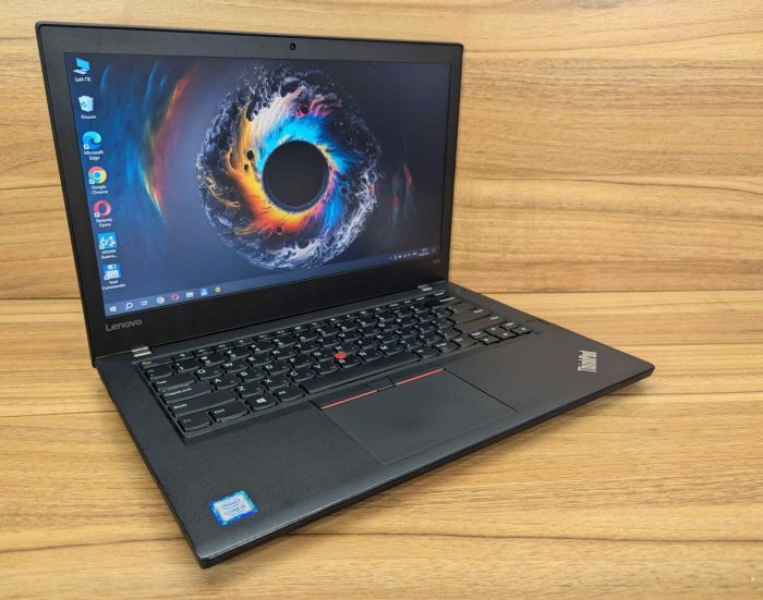 Ультрабук Lenovo ThinkPad T470 / 14" (1366x768) TN / Intel Core i5-7200U (2 (4) ядра по 2.5 - 3.1 GHz) / 8 GB DDR4 / 240 GB SSD / Intel HD Graphics 520 / WebCam / TouchID / Windows 10 б/в - зображення 4