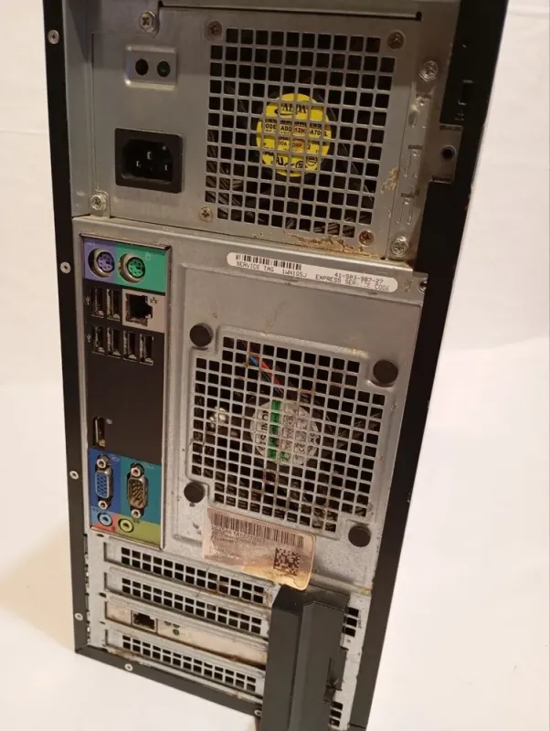 ПК Б-клас Dell OptiPlex 790 Tower / Intel Core i5-2300 (4 ядра по 2.8 - 3.1 GHz) / 8 GB DDR3 / 120 GB SSD / Intel HD Graphics 2000 / DVD-RW б/в - зображення 4