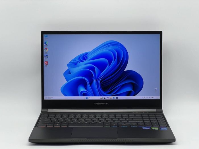 Ігровий ноутбук CyberPowerPC Tracer V EDGE PRO I 15X GM5TG7W / 15.6" (2560x1440) IPS / Intel Core i7-11800H (8 (16) ядер по 2,3 - 4,6 ГГц) / 16 ГБ DDR4 / 960 ГБ SSD / nVidia GeForce RTX 3070, 8 ГБ GDDR6, 256-біт / WebCam б/в - изображение 2