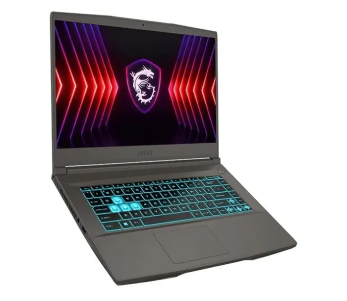 Іровий ноутбук MSI GF63 Thin 12VE-1645NEU / 15.6" (1920x1080) IPS / Intel Core i5-12450H (8 (12) ядер по 3.3 - 4.4 GHz) / 16 GB DDR4 / 512 GB SSD / nVidia GeForce RTX 4050, 6 GB GDDR6, 96-bit / WebCam - зображення 3