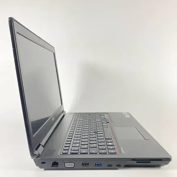 Мобильная рабочая станция Б-клас Fujitsu Celsius H780 / 15.6" (1920x1080) IPS / Intel Core i7-8750H (6 (12) ядер по 2.2 - 4.1 GHz) / 16 GB DDR4 / 512 GB SSD / nVidia Quadro P600, 4 GB GDDR5, 128-bit / HDMI / WebCam / VGA б/в - зображення 5