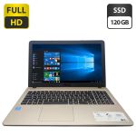 Ноутбук Asus R540L / 15.6" (1920x1080) TN / Intel Core i3-5005U (2 (4) ядра по 2.0 GHz) / 8 GB DDR3 / 120 GB SSD / Intel HD Graphics 5500 / WebCam / DVD-ROM б/в