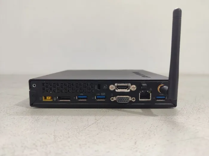 Неттоп Lenovo ThinkCentre M93 Tiny USFF / Intel Core i5-4590T (4 ядра по 2.0 - 3.0 GHz) / 8 GB DDR3 / 128 GB SSD / Intel HD Graphics 4600 / Wi-Fi б/в - зображення 6