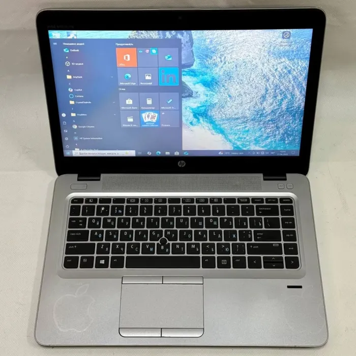 Ультрабук Б-клас HP EliteBook 840 G3 / 14" (1920x1080) TN / Intel Core i5-6300U (2 (4) ядра по 2.4 - 3.0 GHz) / 8 GB DDR4 / 128 GB SSD + 320 GB HDD / Intel HD Graphics 520 / WebCam / Windows 10 Pro б/в - зображення 3