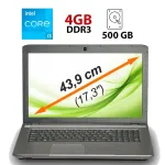 Ноутбук Medion Akoya E7227 / 17.3" (1600x900) TN / Intel Core i3-4100M (2 (4) ядра по 2.5 GHz) / 4 GB DDR3 / 500 GB HDD / Intel HD Graphics 4600 / WebCam / HDMI б/в