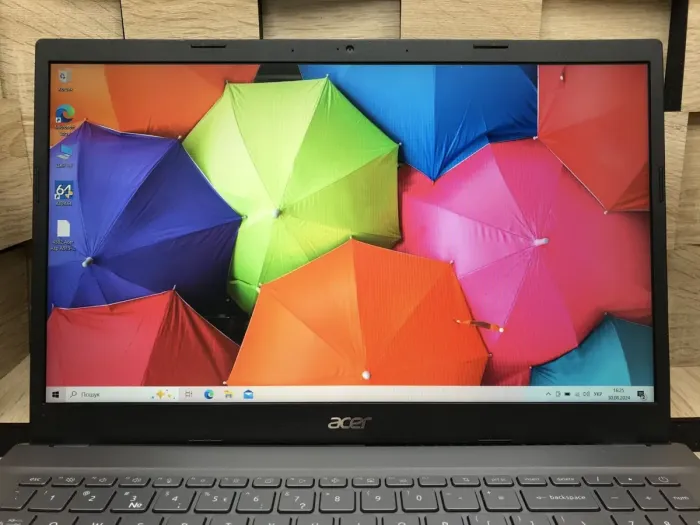 Ноутбук Acer Aspire 5 A515-57 / 15.6" (1920x1080) IPS / Intel Core i7-1255U (10 (12) ядер по 3.5 - 4.7 GHz) / 16 GB DDR4 / 256 GB SSD M.2 / Intel Iris Xe Graphics / WebCam / HDMI б/в - зображення 3