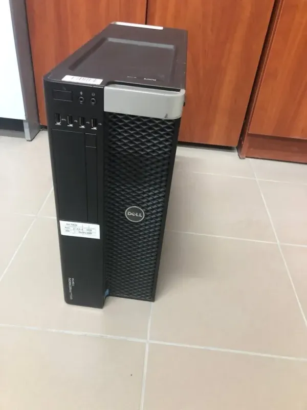 Комп'ютер Dell Precision T3610 Tower / Intel Xeon E5-2658 v2 (10 (20) ядер по 2,4 - 3,0 ГГц) / 32 ГБ DDR3 / 256 ГБ SSD / nVidia Quadro K2000, 2 ГБ GDDR5, 128-біт б/в - зображення 2