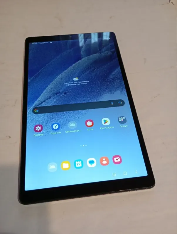 Планшет Samsung Galaxy Tab A7 Lite / 8.7" (800x1340) IPS Touch / MediaTek Helio P22T MT8768T (8 ядер по 2.3 ГГц) / 4 ГБ DDR3 / 64 ГБ eMMC / PowerVR GE8320 / WebCam / Android 14 б/в - зображення 2