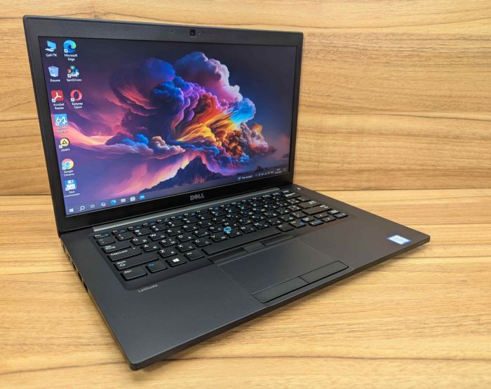 Ультрабук Dell Latitude 7480 / 14" (1366x768) TN / Intel Core i5-7300U (2 (4) ядра по 2.6 - 3.5 GHz) / 16 GB DDR4 / 256 GB SSD / Intel HD Graphics 620 / WebCam / Windows 10 б/в - зображення 4