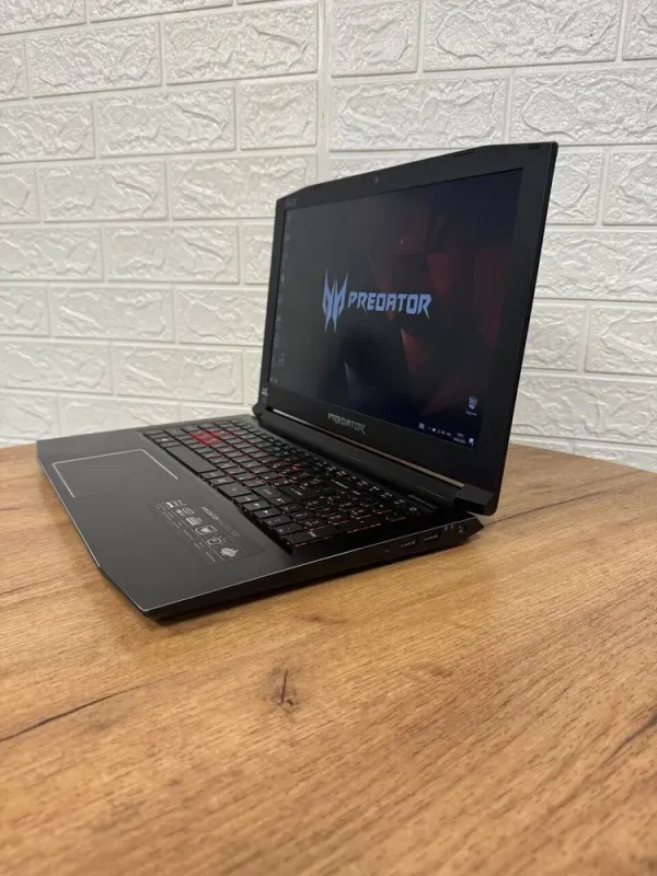 Ігровий ноутбук Б-клас Acer Predator Helios 300 G3-571 / 15.6" (1920x1080) IPS / Intel Core i7-7700HQ (4 (8) ядра по 2.8 - 3.8 GHz) / 16 GB DDR4 / 500 GB SSD / nVidia GeForce GTX 1060, 6 GB GDDR5, 192-bit / WebCam б/в - зображення 5