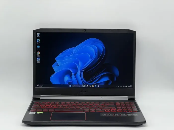 Ігровий ноутбук Б-клас Acer Nitro 5 AN515-55-52KW / 15.6" (1920x1080) IPS / Intel Core i5-10300H (4 (8) ядра по 2.5 - 4.5 GHz) / 16 GB DDR4 / 480 GB SSD / nVidia GeForce GTX 1650 Ti, 4 GB GDDR6, 128-bit / WebCam б/в - зображення 2