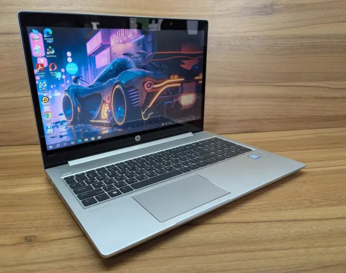 Ноутбук HP ProBook 450 G6 / 15.6" (1366x768) TN Touch / Intel Core i5-8265U (4 (8) ядра по 1.6 - 3.9 GHz) / 16 GB DDR4 / 480 GB SSD / Intel UHD Graphics / WebCam / TouchID / Windows 10 б/в - зображення 4