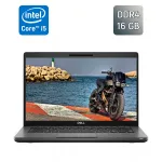 Ультрабук Б-клас Dell Latitude 5400 / 14" (1920x1080) IPS / Intel Core i5-8365U (4 (8) ядра по 1.6 - 4.1 GHz) / 16 GB DDR4 / 256 GB SSD / Intel UHD Graphics / SIM / WebCam б/в