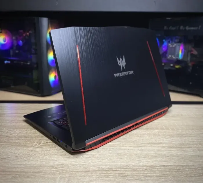 Ігровий ноутбук Acer Predator Helios 300 PH317-52 / 17.3" (1920x1080) IPS / Intel Core i7-8750H (6 (12) ядер по 2.2 - 4.1 GHz) / 8 GB DDR4 / 512 GB SSD / nVidia GeForce GTX 1050 Ti, 4 GB GDDR5, 128-bit / WebCam б/в - зображення 6